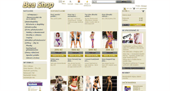 Desktop Screenshot of beashop.cz